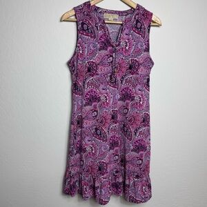 Michael Kors Pink Paisley Mini Dress